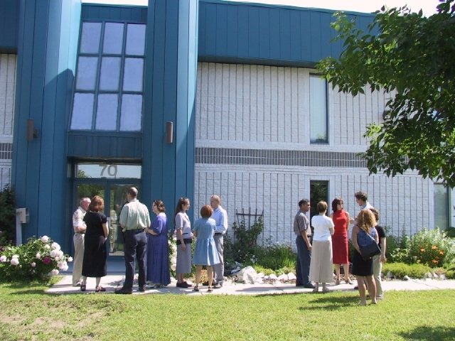 Participants relaxing during a Pause