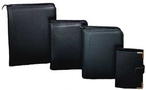 Porte-document en cuir