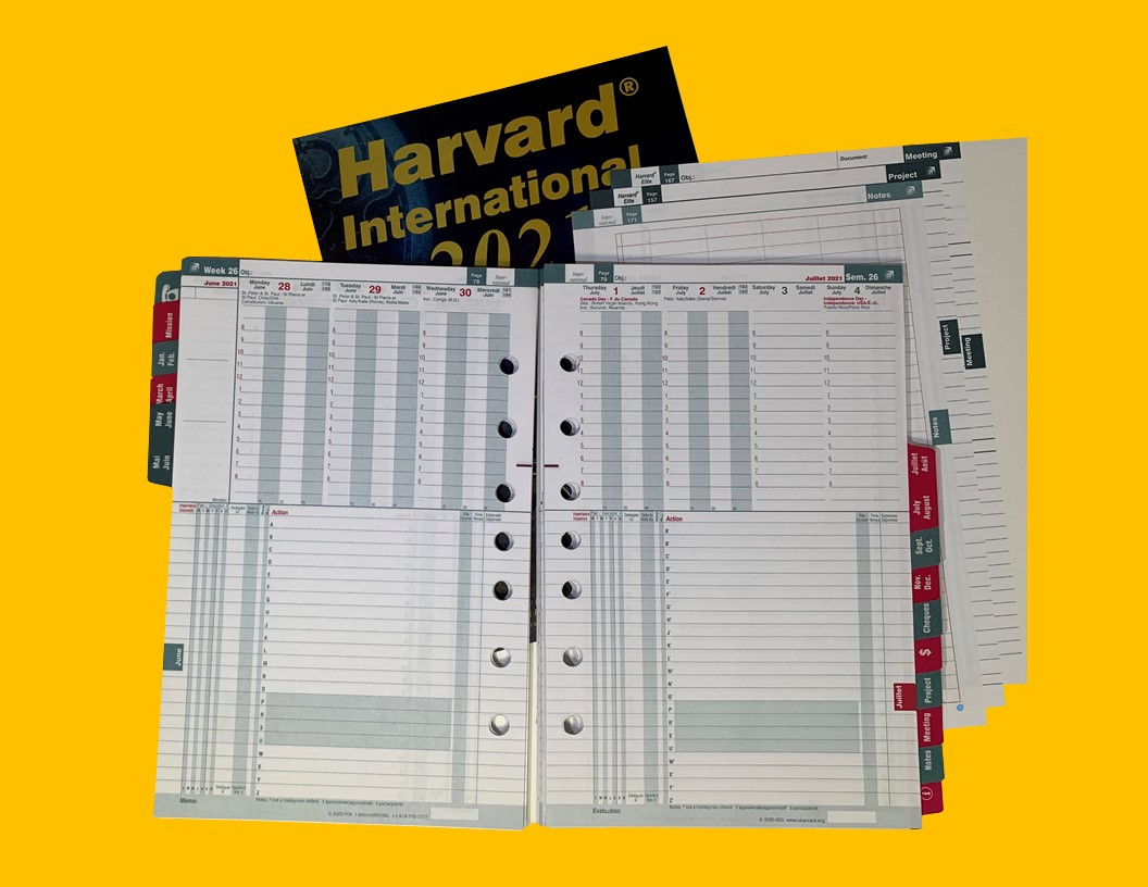 Agenda Harvard International